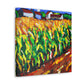 Golden Corn Harvesting - Canvas