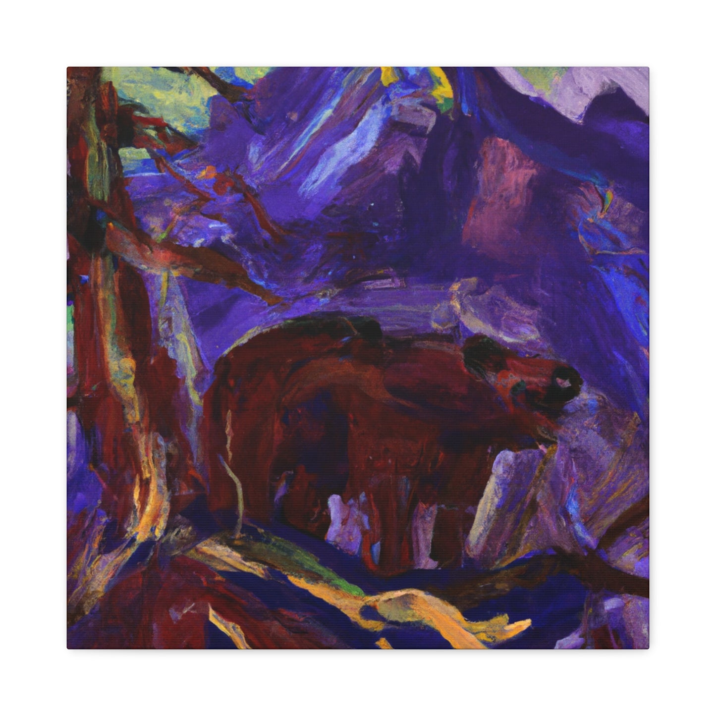 "Brown Bear Enigma" - Canvas