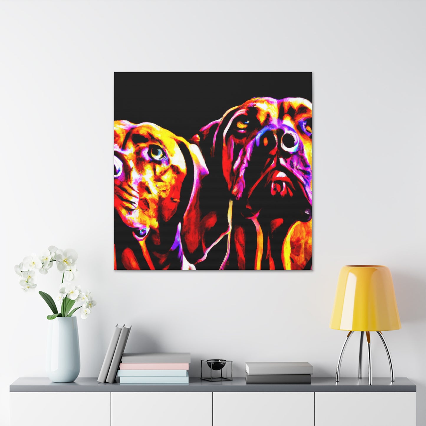 Ridgeback in the Sunset - Canvas