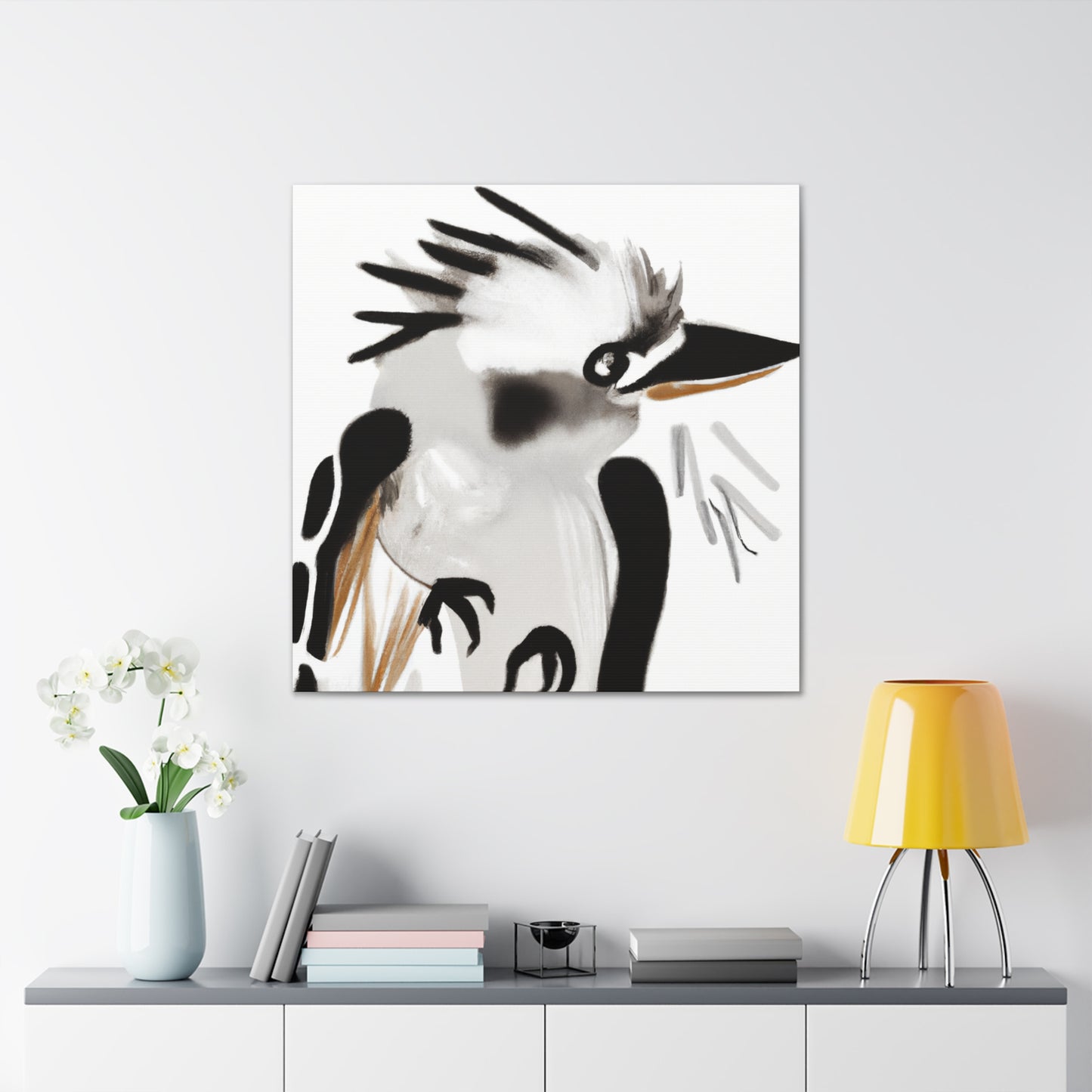 "Kookaburra in Flight" - Canvas