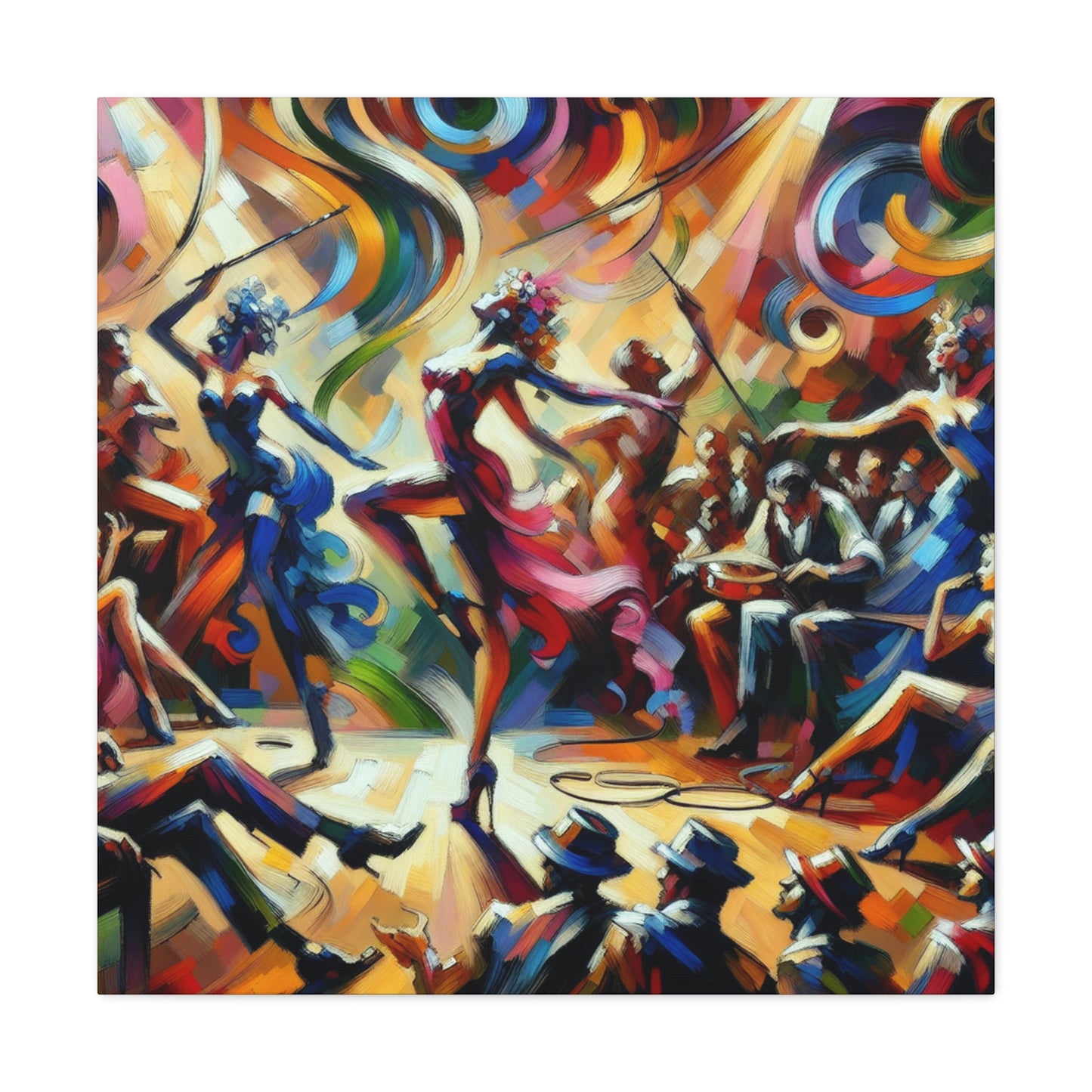 "Brilliance Unveiled: Renaissance Revelry" - Canvas