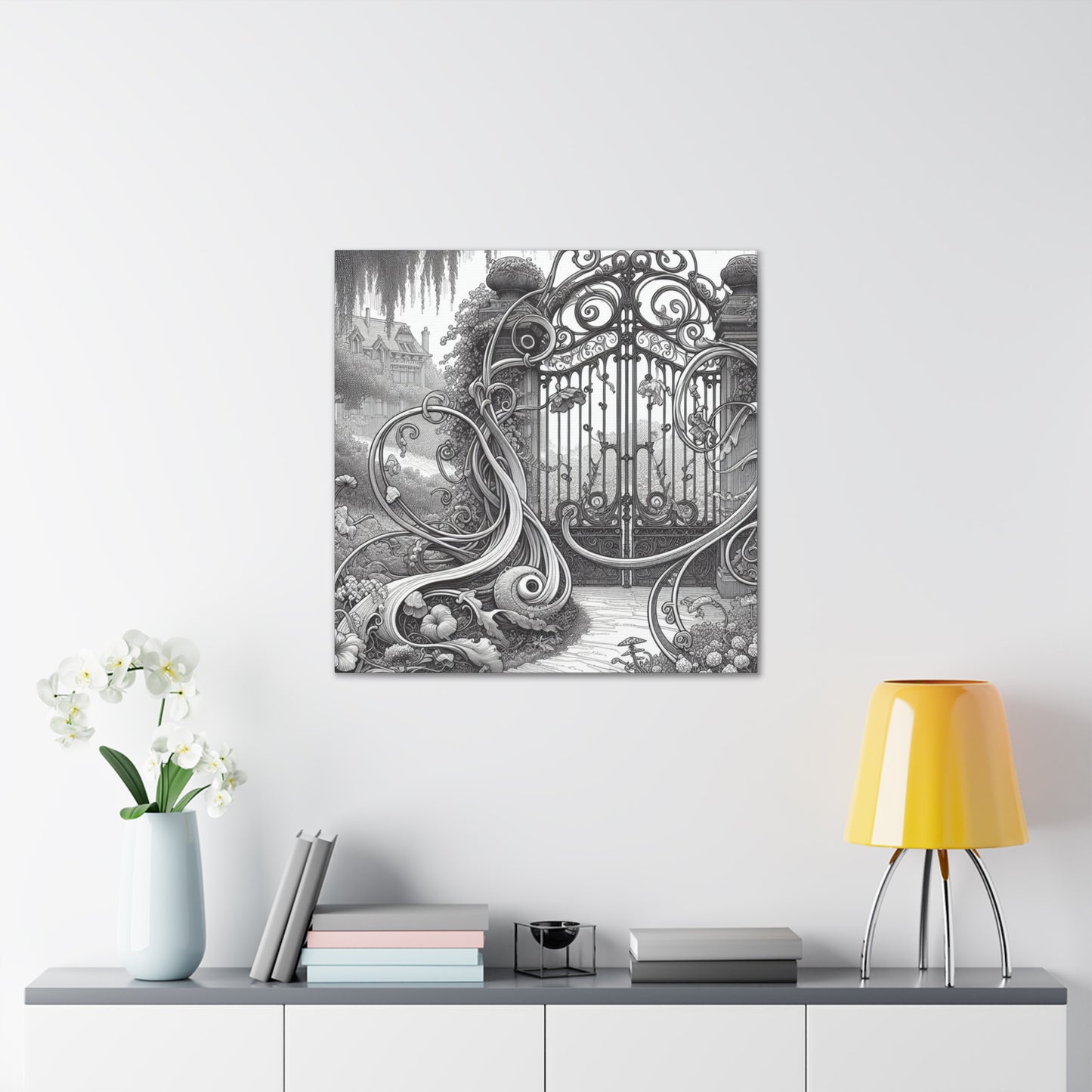 Enchanting Whispers of Elegance - Canvas