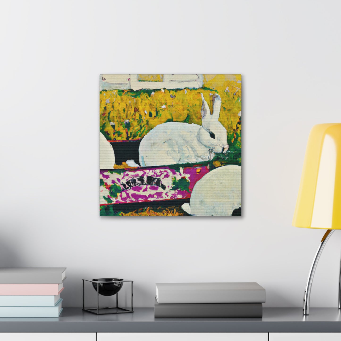 "Rabbit in Repose" - Canvas