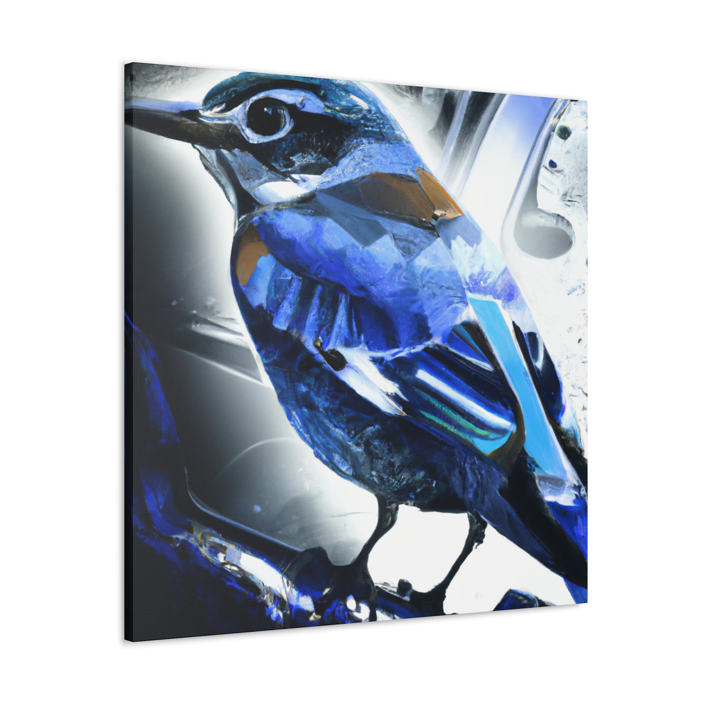 Bluebird Dreams Await - Canvas