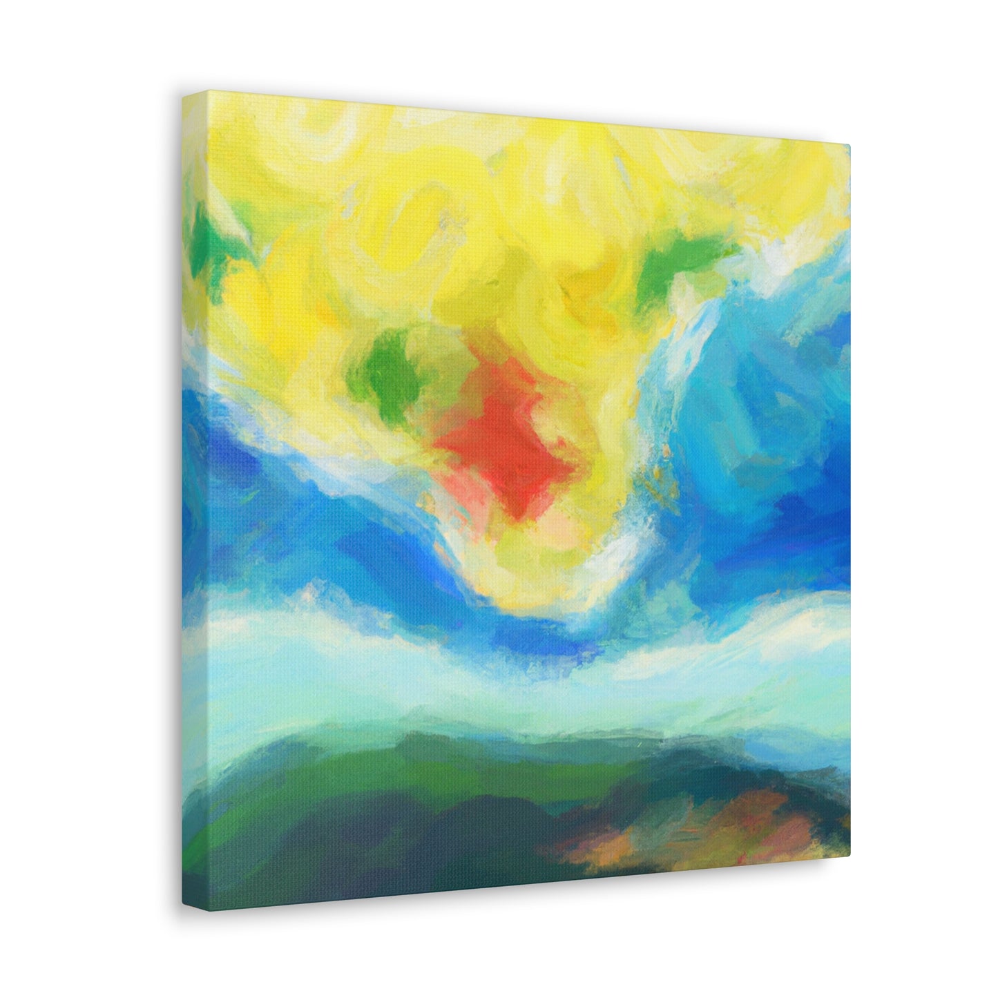 Island Onset Sunrise - Canvas