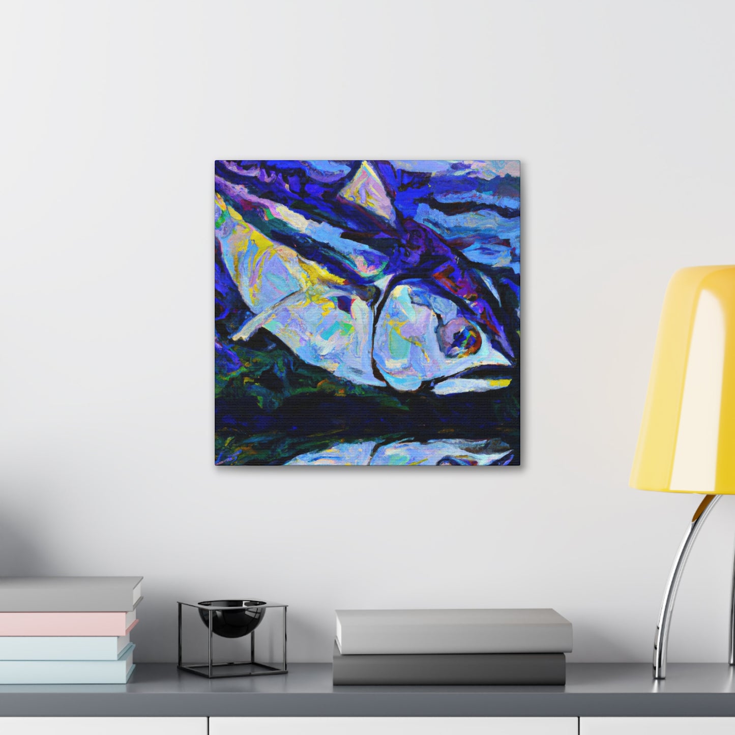 Tuna Fish Impressionism - Canvas