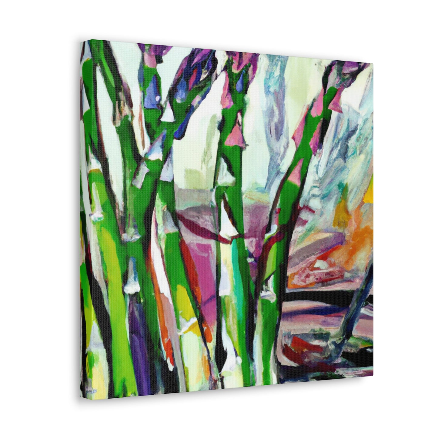 "Asparagus and Abstraction" - Canvas