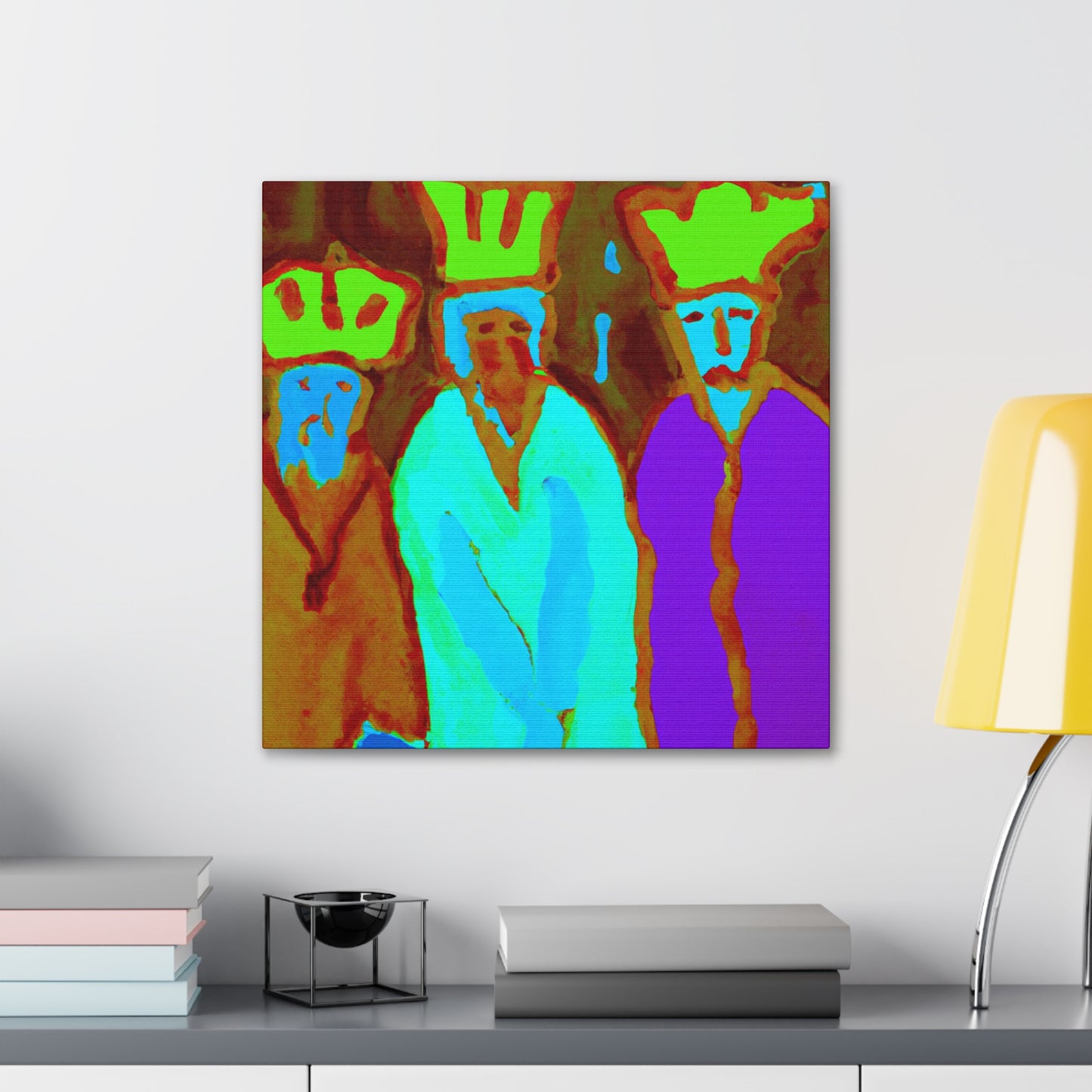 "Wise Men in Fauvism" - Canvas