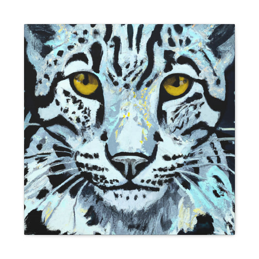 Clouded Leopard Enchantment - Canvas