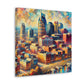 Golden Hues of Nashville - Canvas