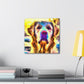 "Retriever's Golden Joy" - Canvas