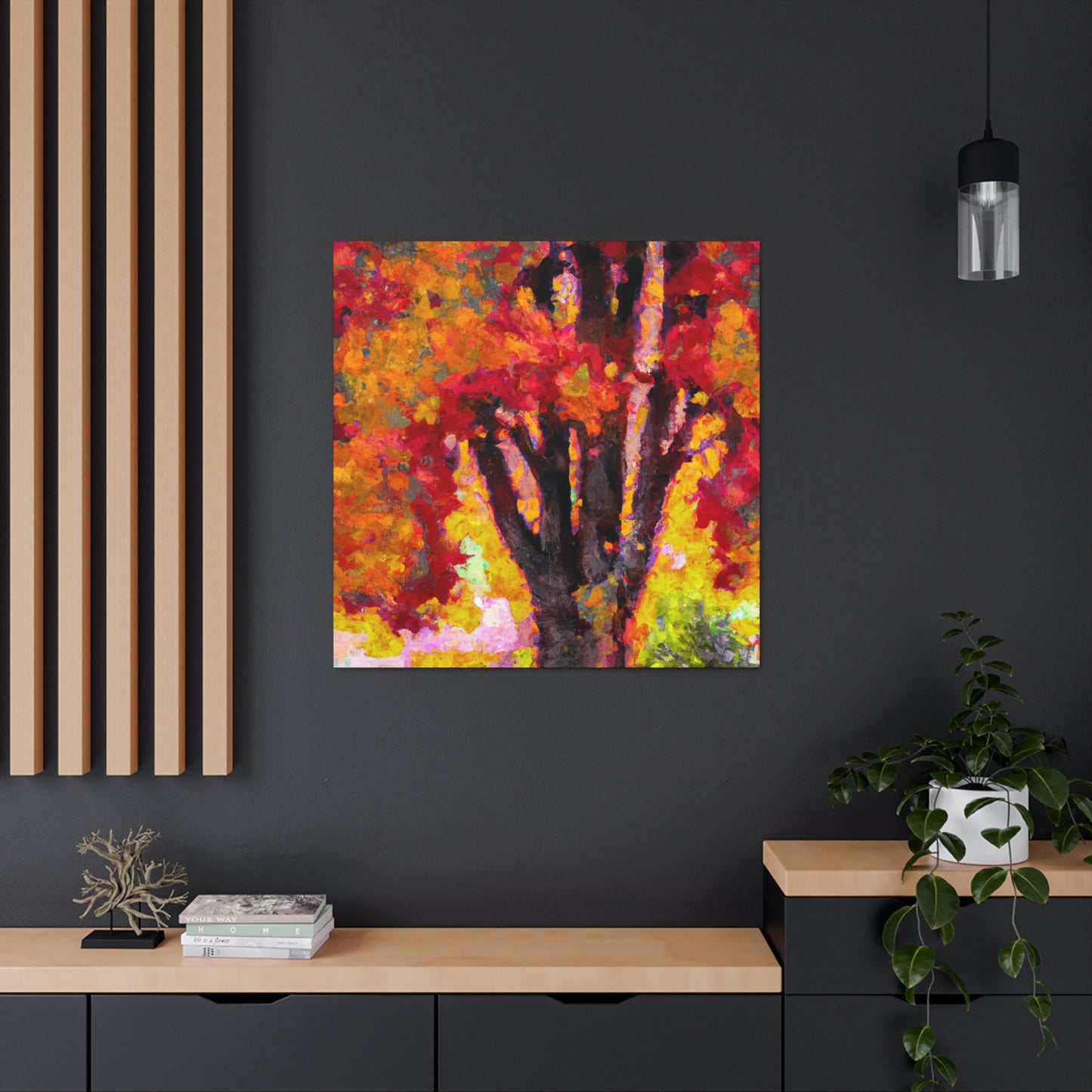 "Maple Tree Abstractions" - Canvas