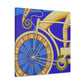 Racing Bicycle Sunset - Canvas