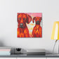 "Ridgeback In Dreamworld" - Canvas