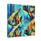 Rainbow Fish Dreamsscape - Canvas