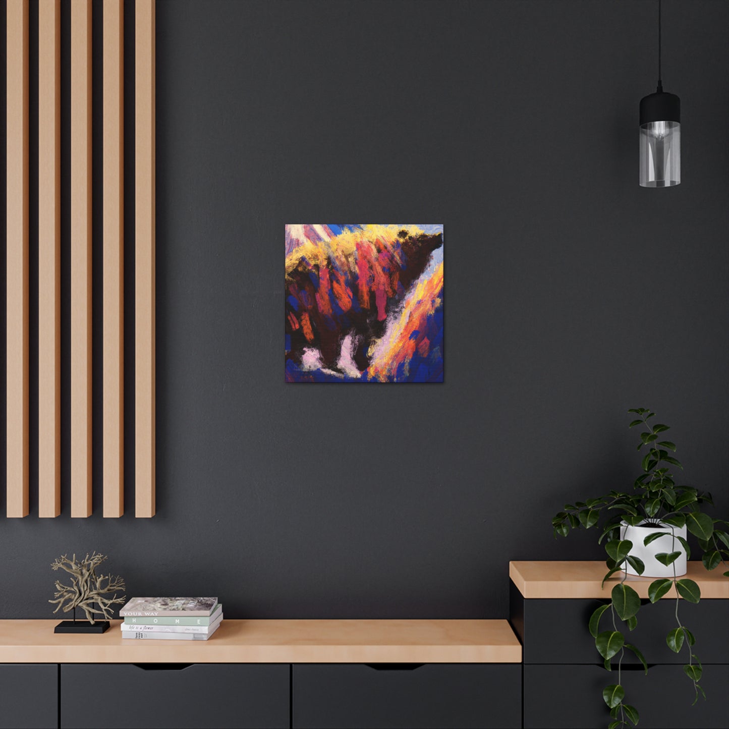 Bear In Expressionism - Canvas