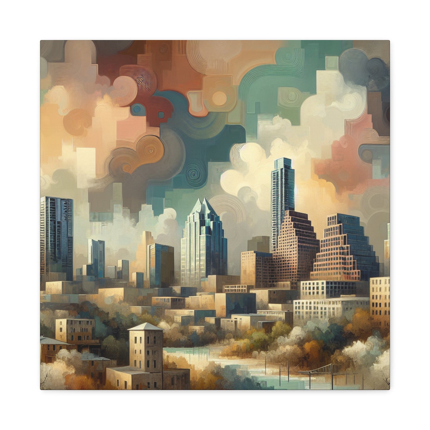 "Texan Dreamscape Reverie" - Canvas