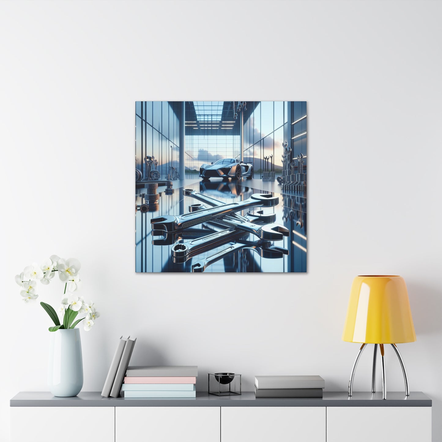 "Immaculate Industrial Reverie" - Canvas