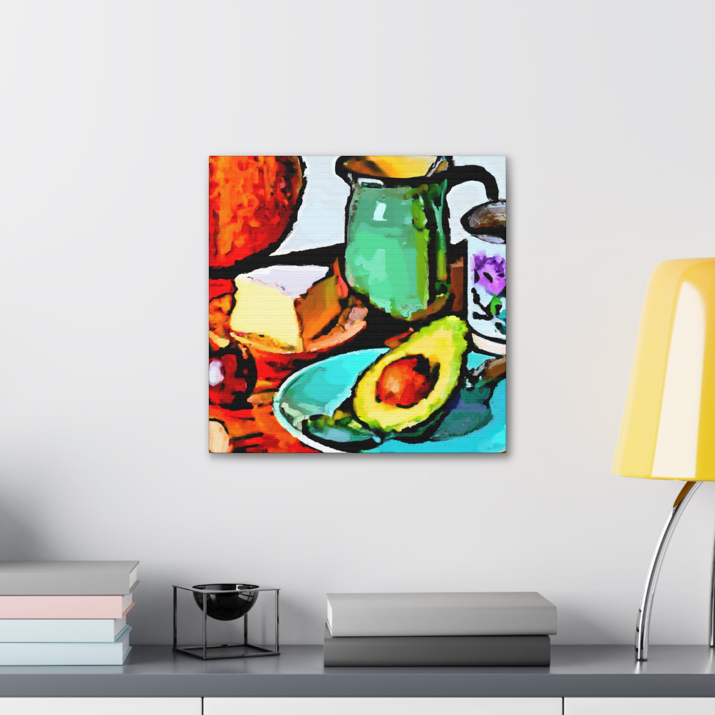 Dining in Regal Splendor - Canvas