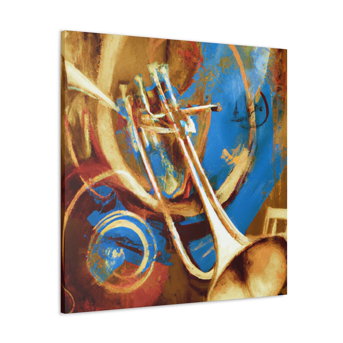 "Trombone in Transcendence" - Canvas