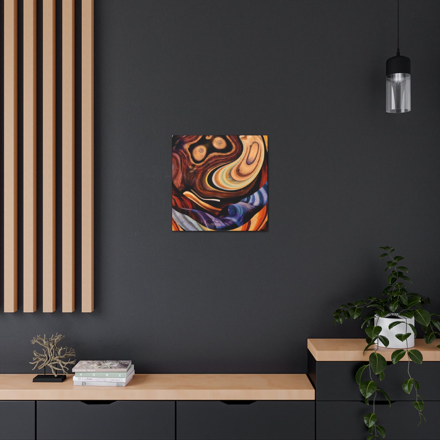 "Barrel of Poetry" - Canvas