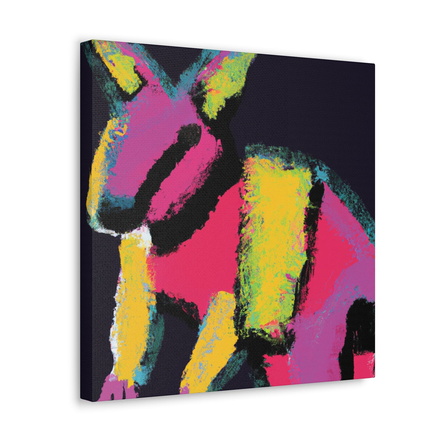 "Wallaby in Abstraction" - Canvas