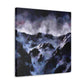 Snowy Mountain Vista - Canvas