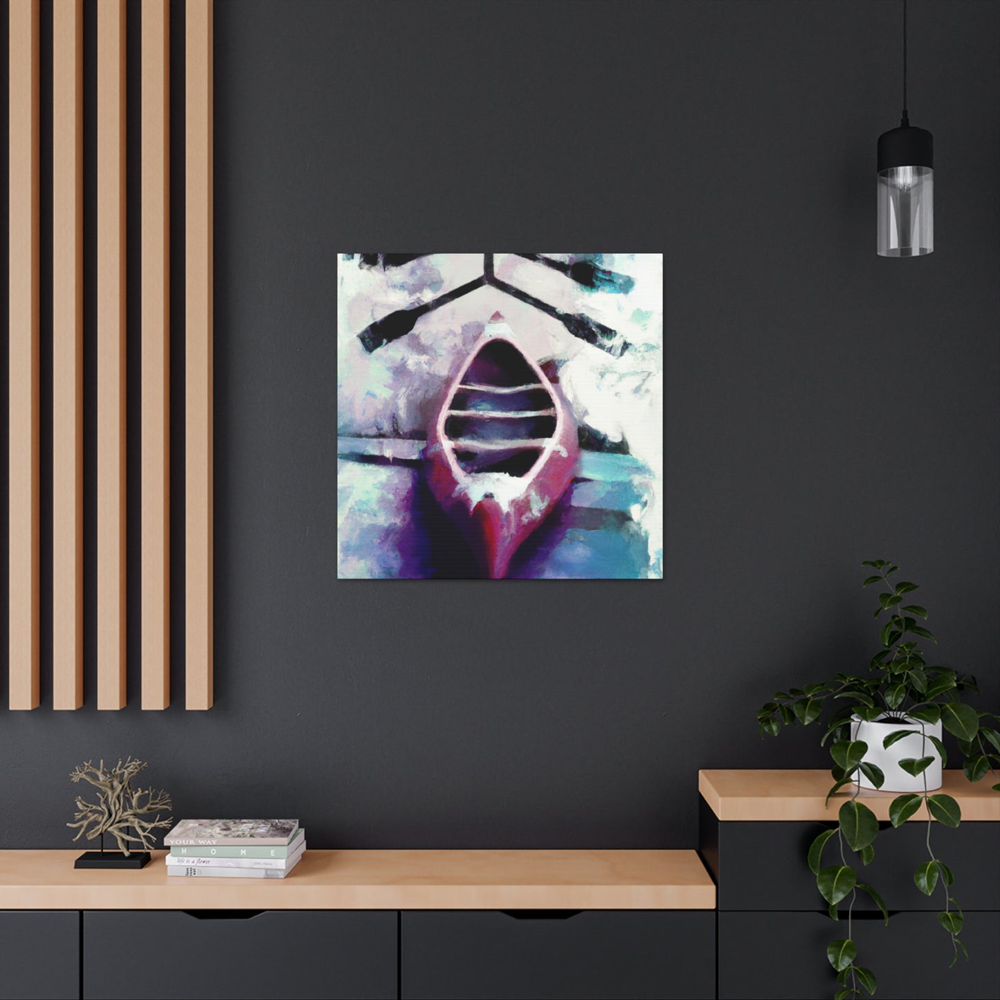 Kayak of the Waves - Canvas