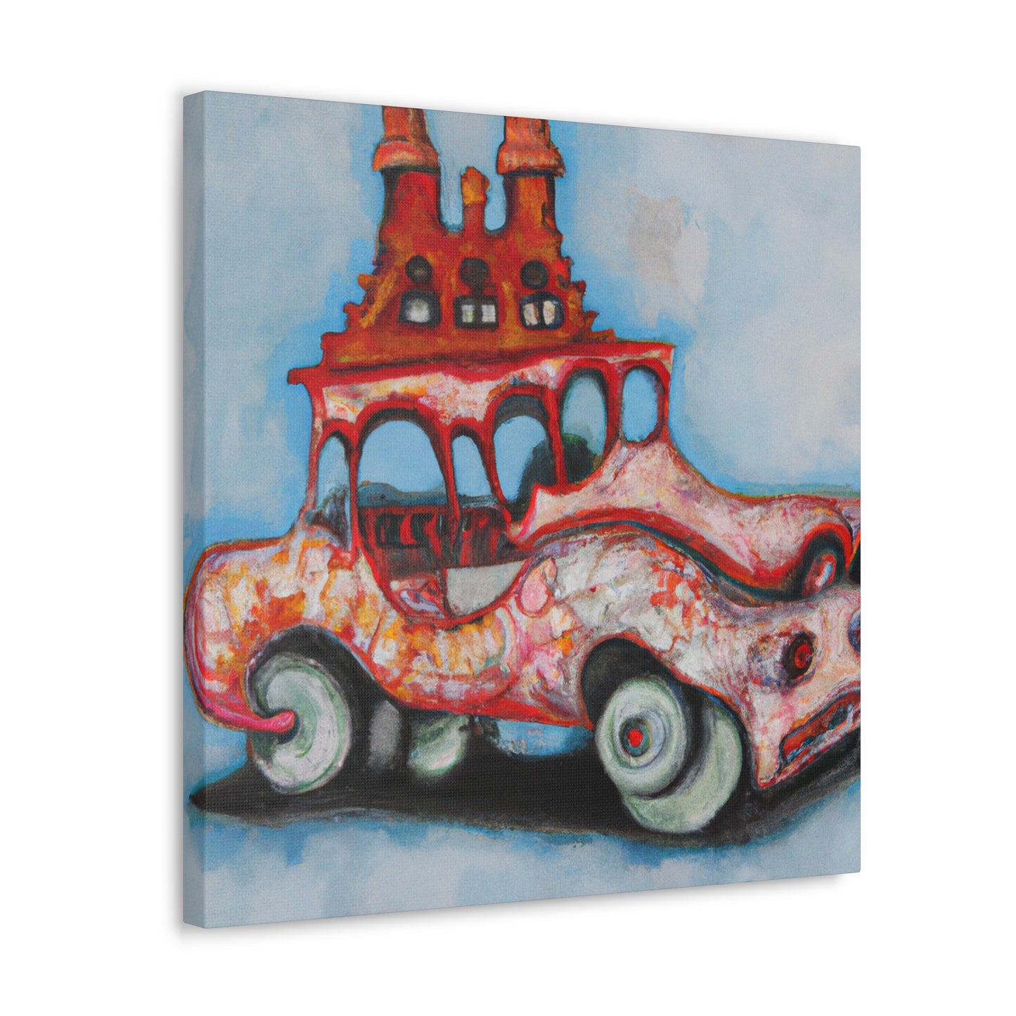 "Driving in Splendor" - Canvas