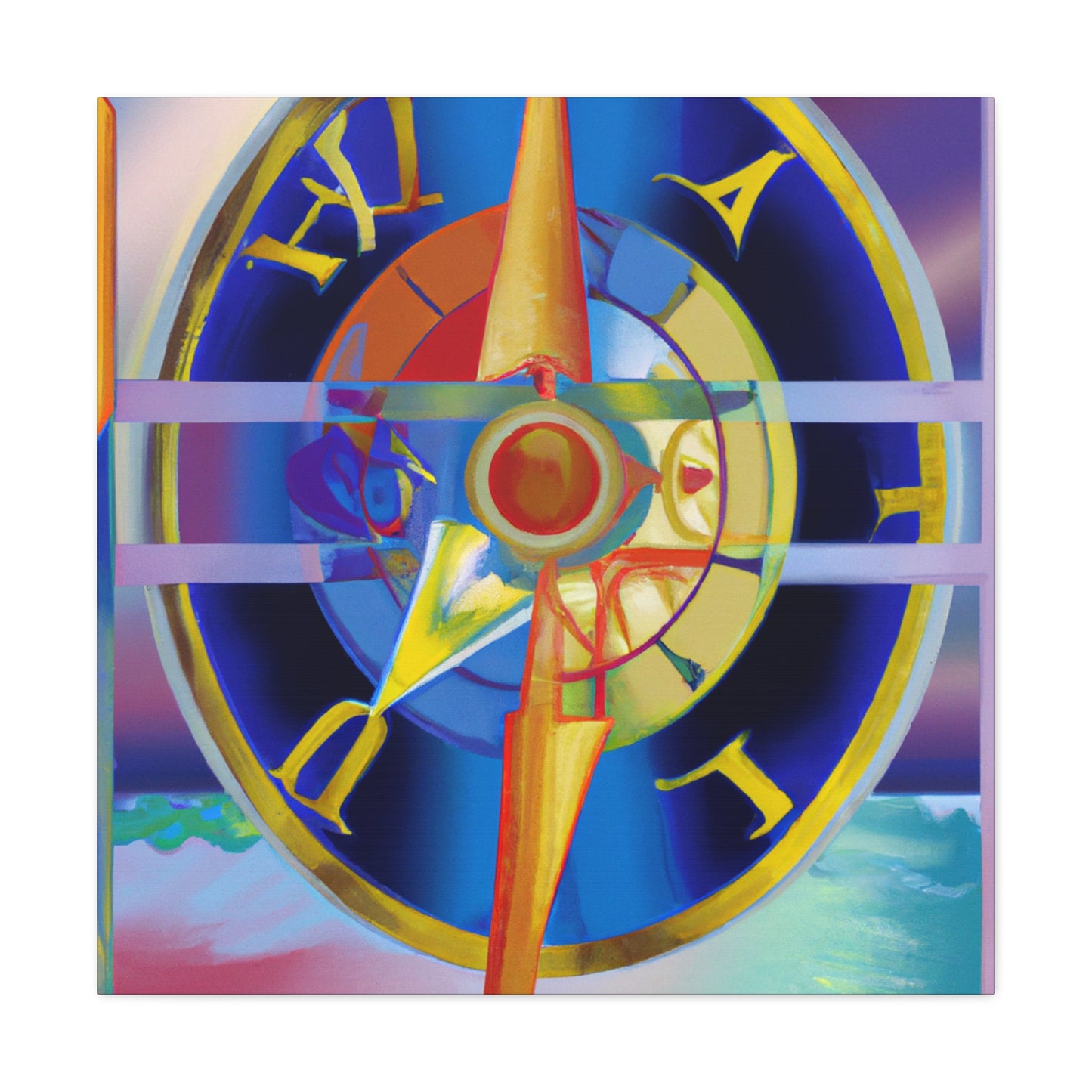 Compass of the Roaring Twenties - Canvas