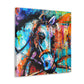 Horse and Carriage Ride - Canvas