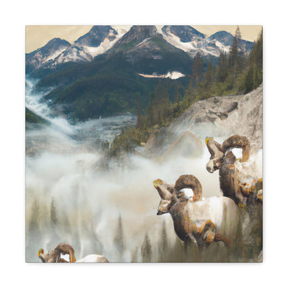 Big Horn Dreamscape. - Canvas