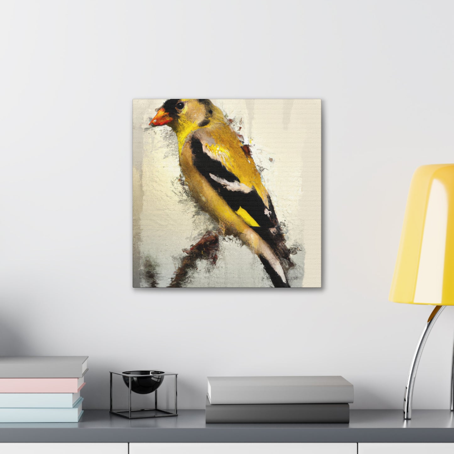 "American Goldfinch Splendor" - Canvas