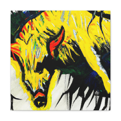 "Hyena's Masked Identity" - Canvas