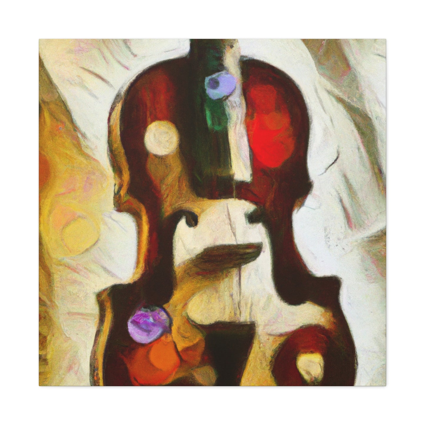 Mandolin in Abstractions - Canvas