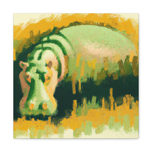 Hippo Majestic Splendor - Canvas