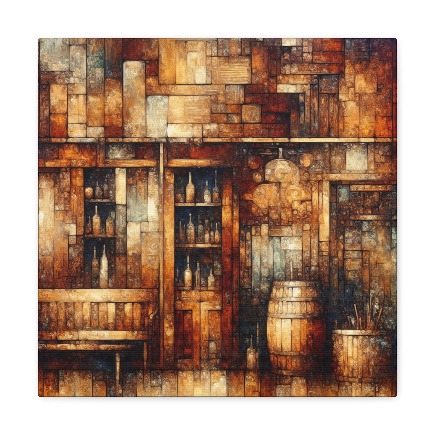 Whispering Jazz Tapestries - Canvas