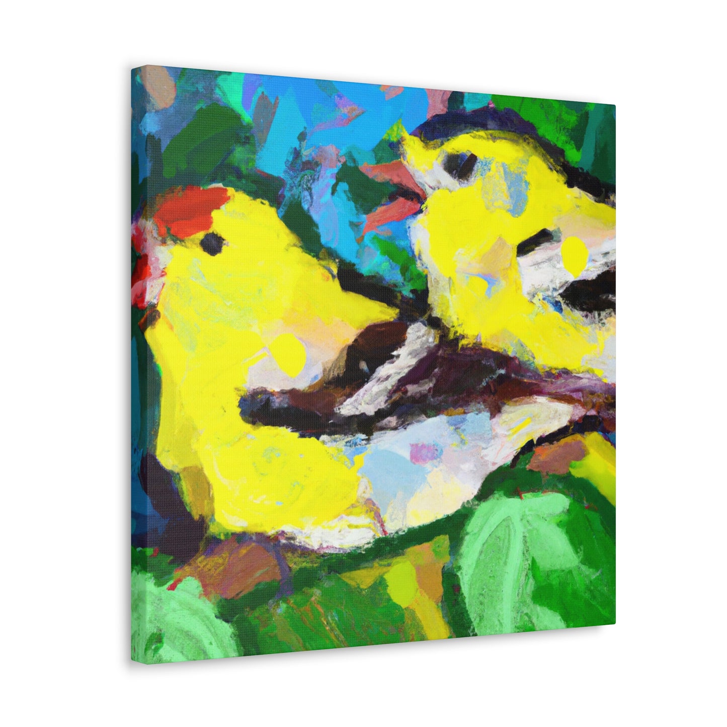 "American Goldfinch Beauty" - Canvas