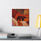 "Brown Bear Expressionism" - Canvas