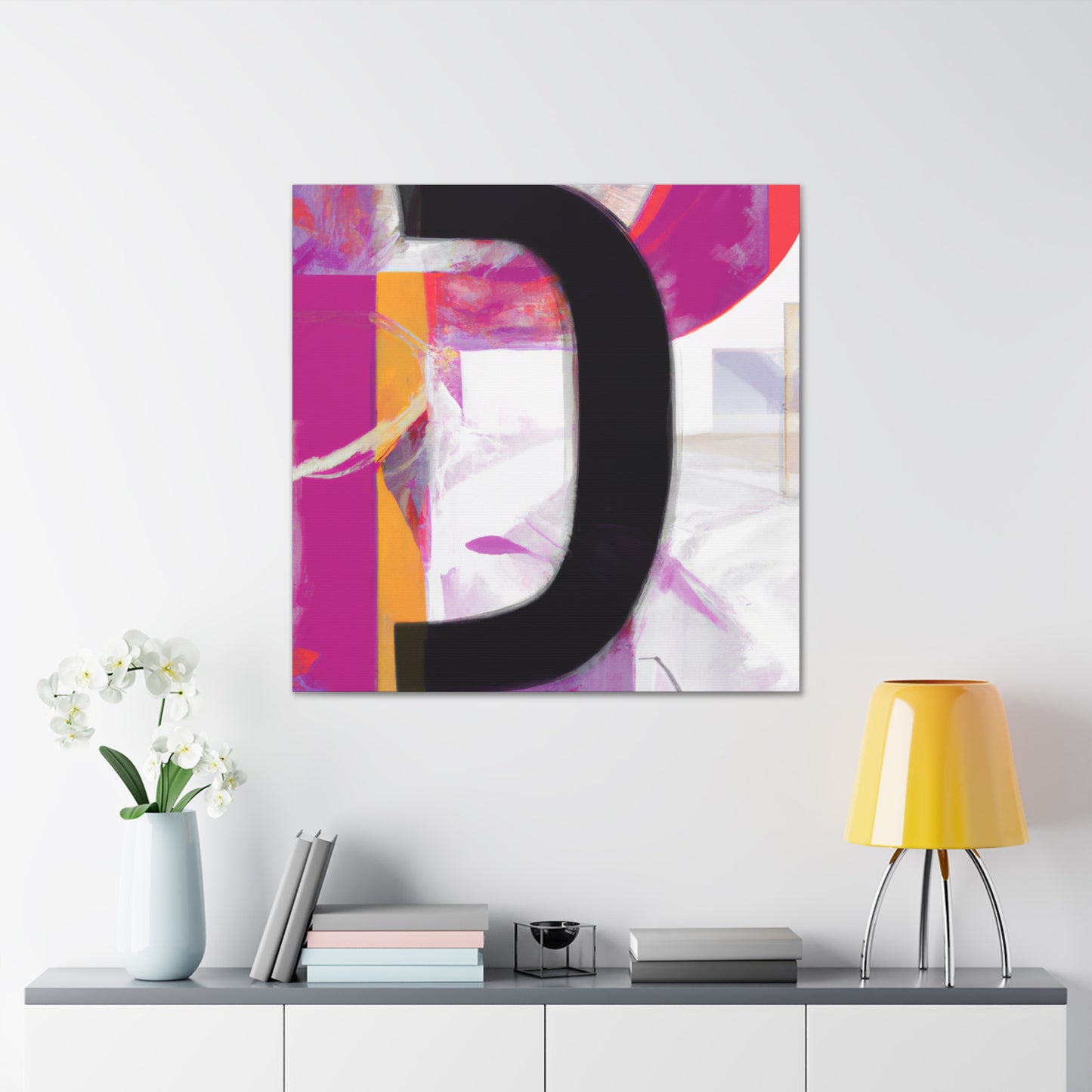 "The D. Limit Abstraction" - Canvas