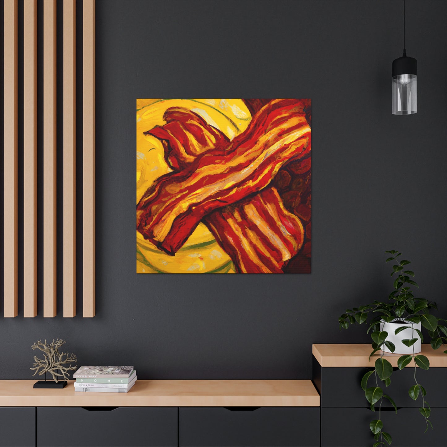 Bacon After Banquet - Canvas