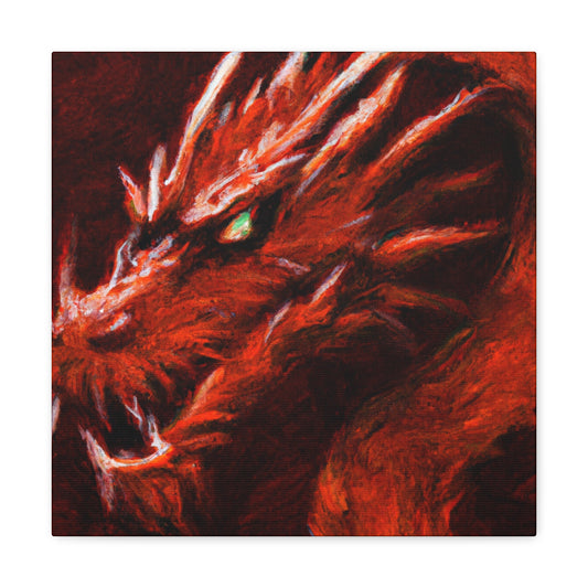 "Dragon's Majestic Majesty" - Canvas