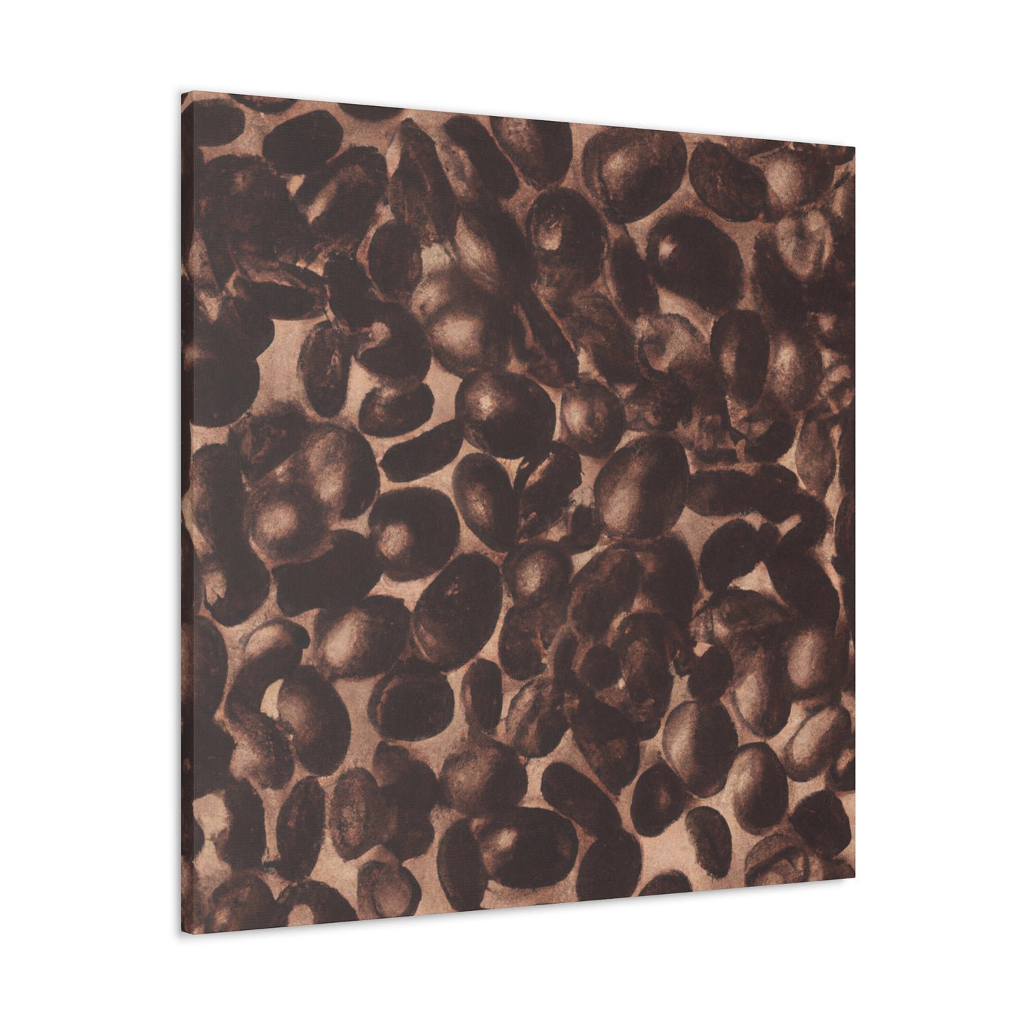 Coffee Beans in Color - Canvas