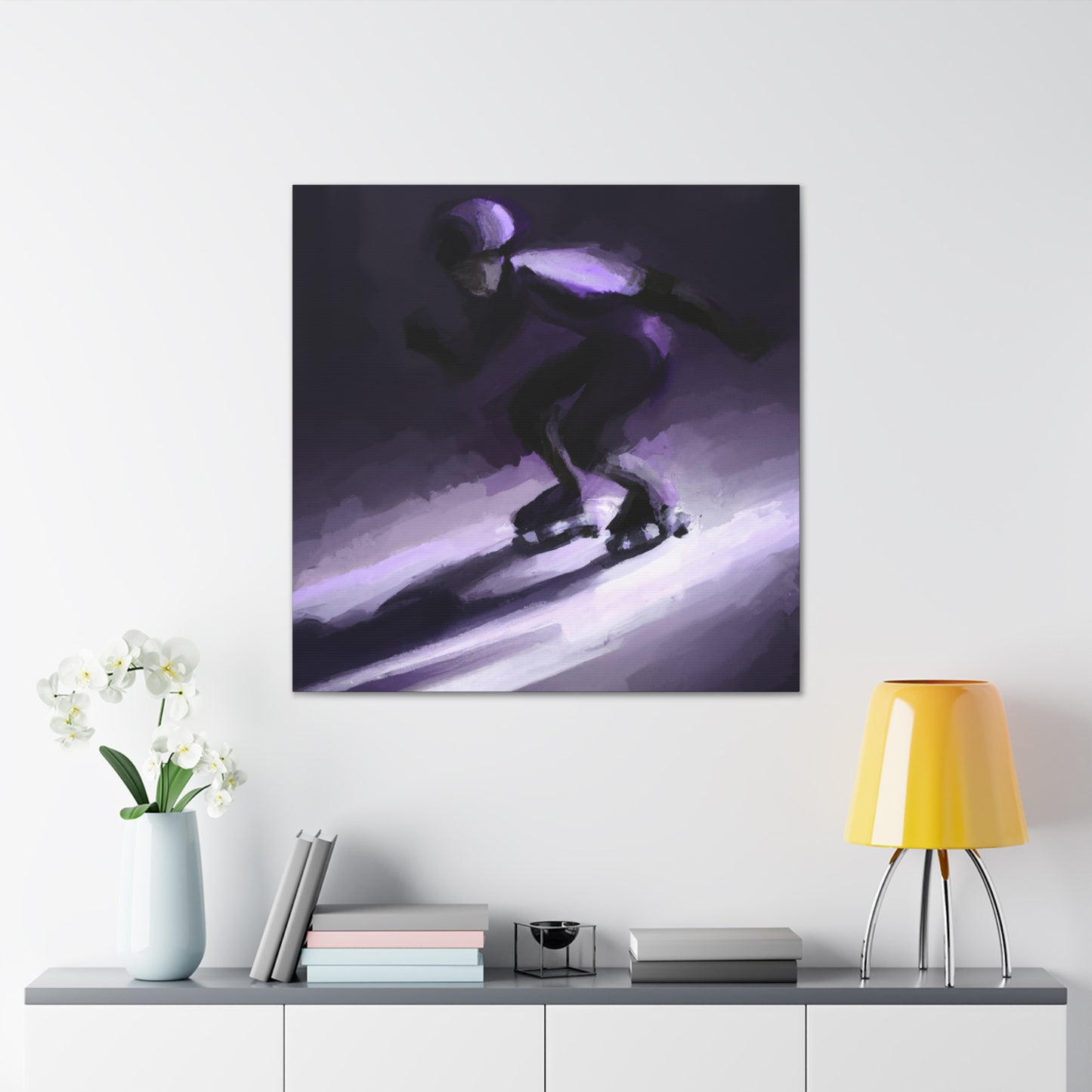 "Skating with Style" - Canvas