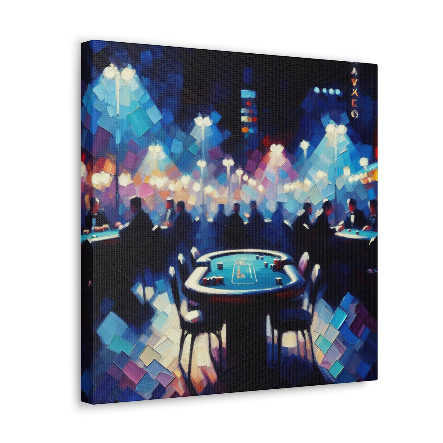 Tangled Fates at Cards - Canvas