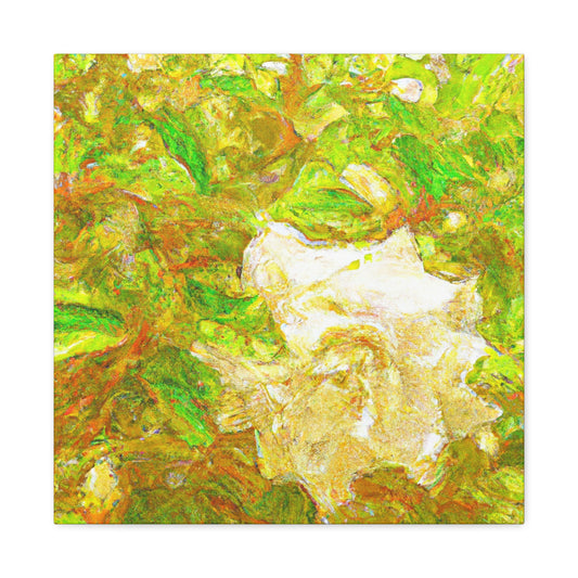 Gardenia in Impressionism - Canvas