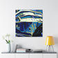 Cruise Ship Abstraction - Canvas