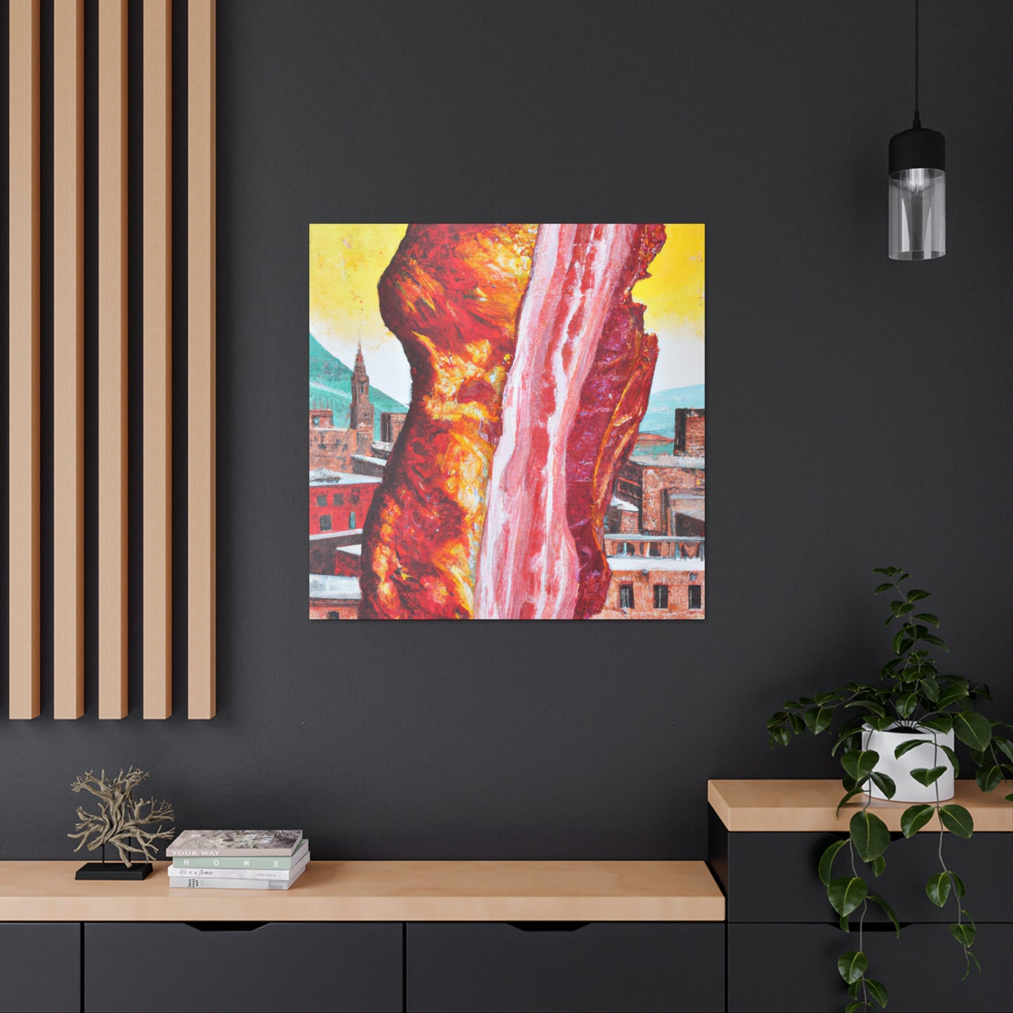 Bacon Street Masterpiece - Canvas