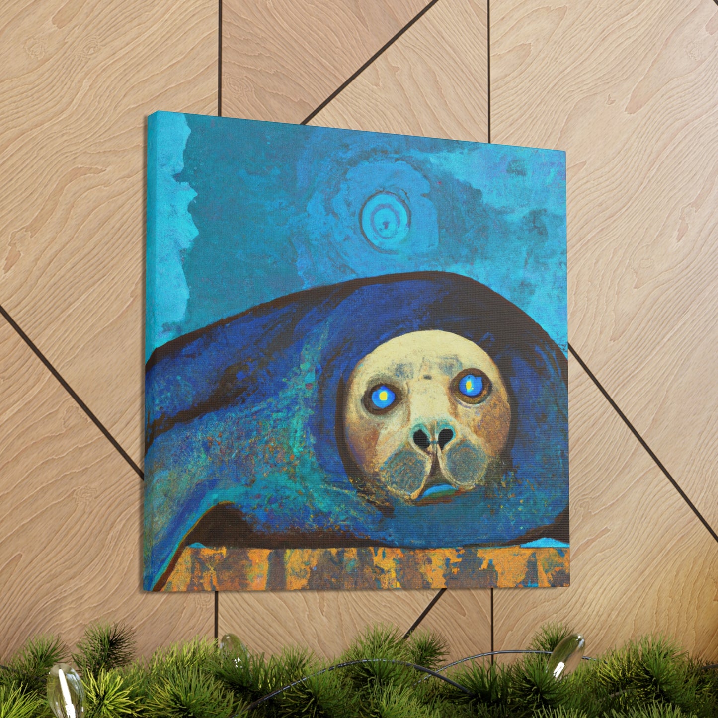 "Sea Lion Surrealism Dream" - Canvas