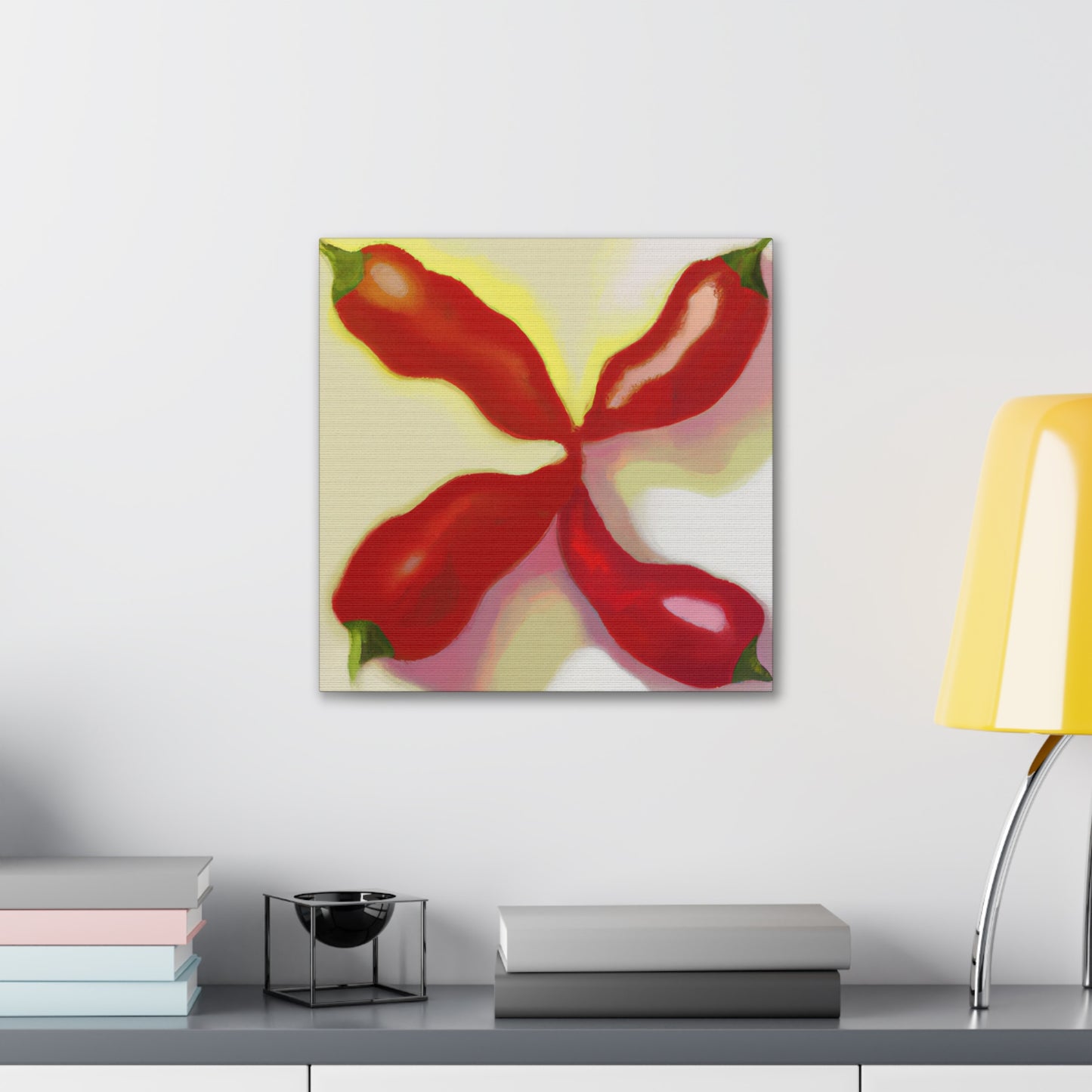 "Peppers - Minimalism". - Canvas